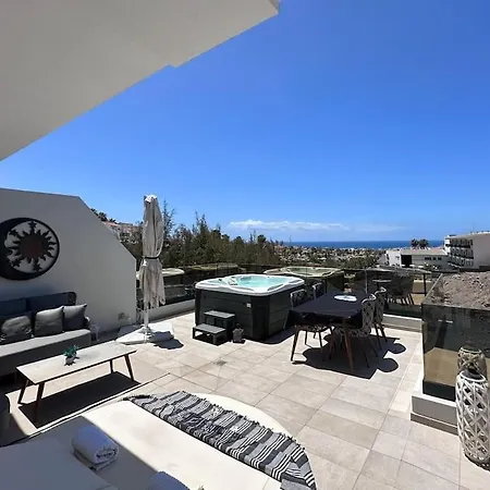 Apartment Luxury Penthouse In Arguineguin With Ocean Views Mogan